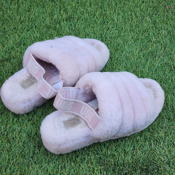 UGG FLUFF YEAH - Women's Sliper - SIZE 8 - Picture 4 of 8